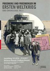 Ausstellungsplakat "Friedberg und Friedberger im Ersten Weltkrieg, Teil 3"