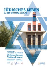Plakat "Jüdisches leben in der Wetterau heute"